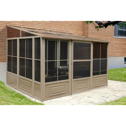 Gazebo Penguin Florence Add-A-Room 10 Ft. x 12 Ft. in Sand - W1209-12