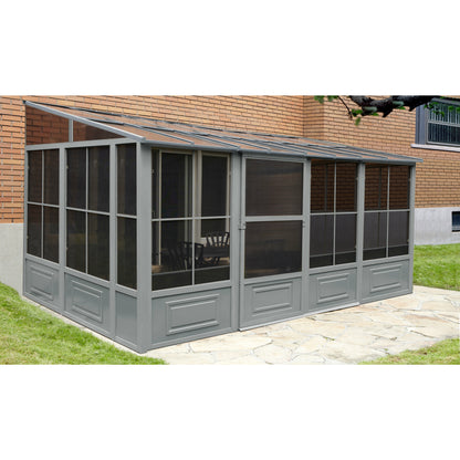 Gazebo Penguin Florence Add-A-Room 10 Ft. x 16 Ft. in Slate - W1610-32
