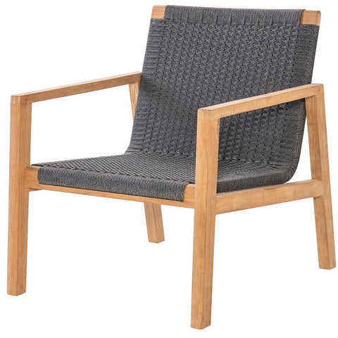 Royal Teak Collection Admiral Club Chair - Charcoal - ADCC-G 
