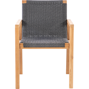 Royal Teak Collection Admiral Dining Chair - Charcoal - ADCH-G