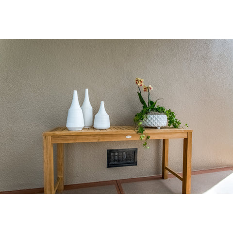 Image of Royal Teak Collection Admiral Console Table with Two Shelves - CTBS