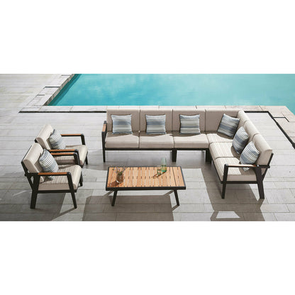 Higold Emoti Middle Slipper Sectional – Nero - 697708