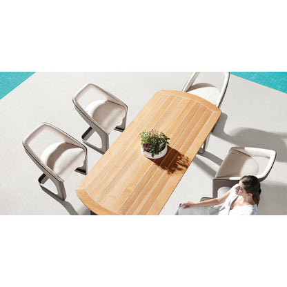 Higold Onda Rectangular Dining Table - Nero - 204271