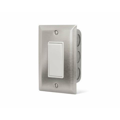 Image of Infratech 14 - Single SS Wall Plate with Gang Box