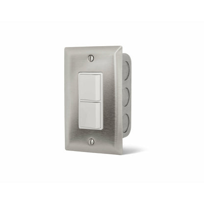 Infratech Value Control – Duplex Stack On/Off Switches (20 Amp per Switch / 40 Amp Max per Stack)