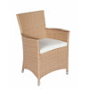 Royal Teak Collection Helena Chair Honey / White Cushion - HEFWHO