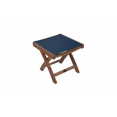 Royal Teak Collection Sling Footrest-Navy - FRNS