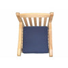 Royal Teak Collection One Seater Cushion-Navy - CU1N