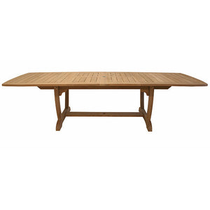 Royal Teak Collection 84/102/120" Gala Expansion Table-Double Leaf - GALA84
