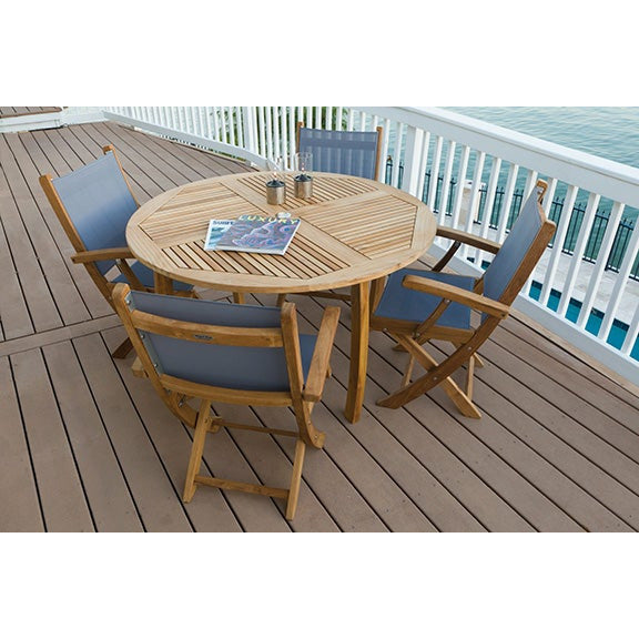 Royal Teak Collection Dolphin Table 50" Round - DP50R