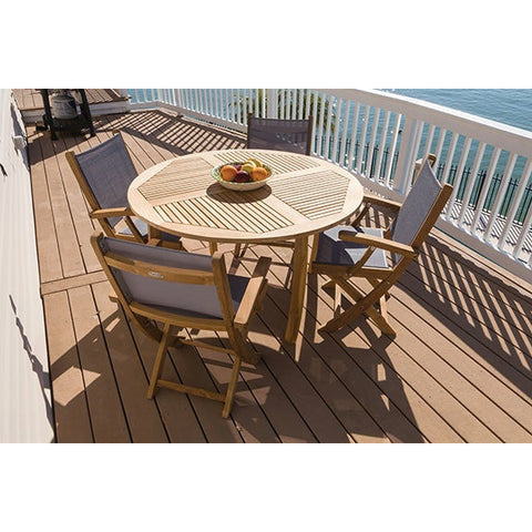 Image of Royal Teak Collection Dolphin Table 50" Round - DP50R