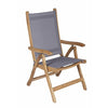 Royal Teak Collection Florida Chair Gray Sling - FLGR