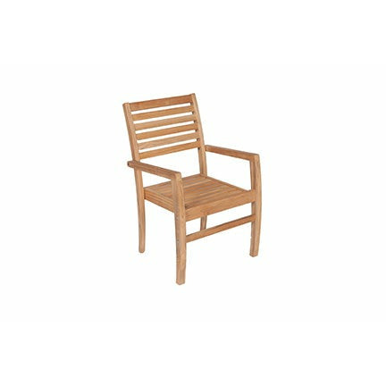 Image of Royal Teak Collection Avant Stacking Chair - AVTSC