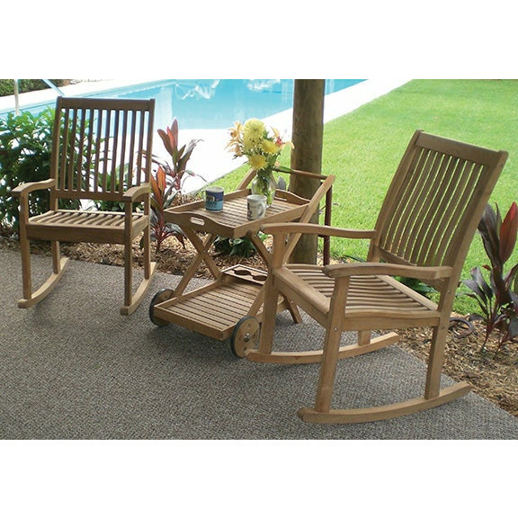 Royal Teak Collection Highback Rocking Chair - RKC