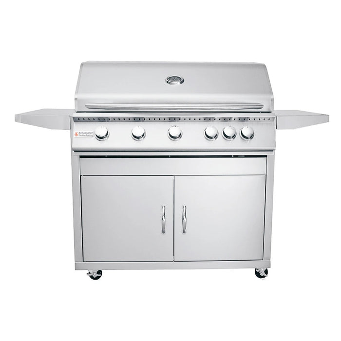 RCS 40" Premier w/Lights Freestanding Grill - RJC40AL CK