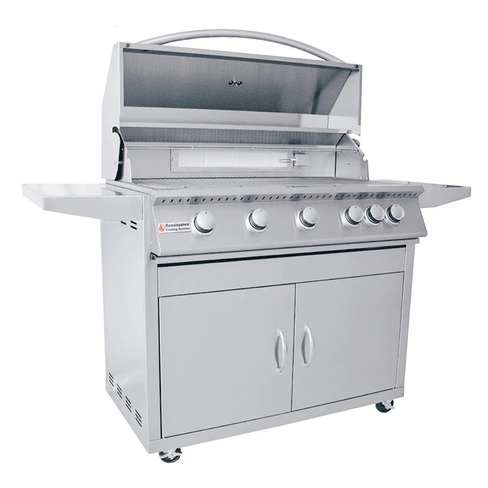 RCS 40" Premier w/Lights Freestanding Grill - RJC40AL CK