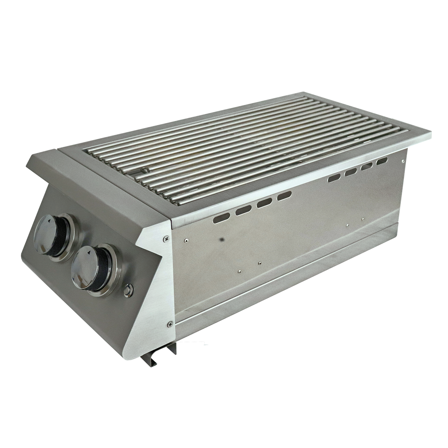 RCS Premier Double Side Burner-Slide-in W/Blue LED - RJCSSBL LP