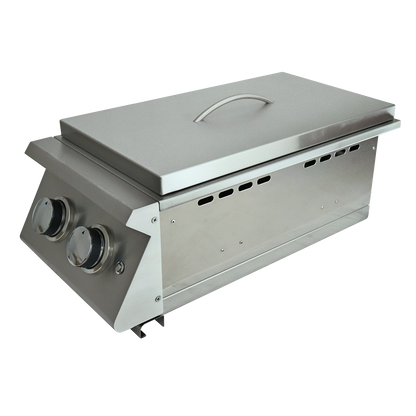 RCS Premier Double Side Burner-Slide-in W/Blue LED - RJCSSBL