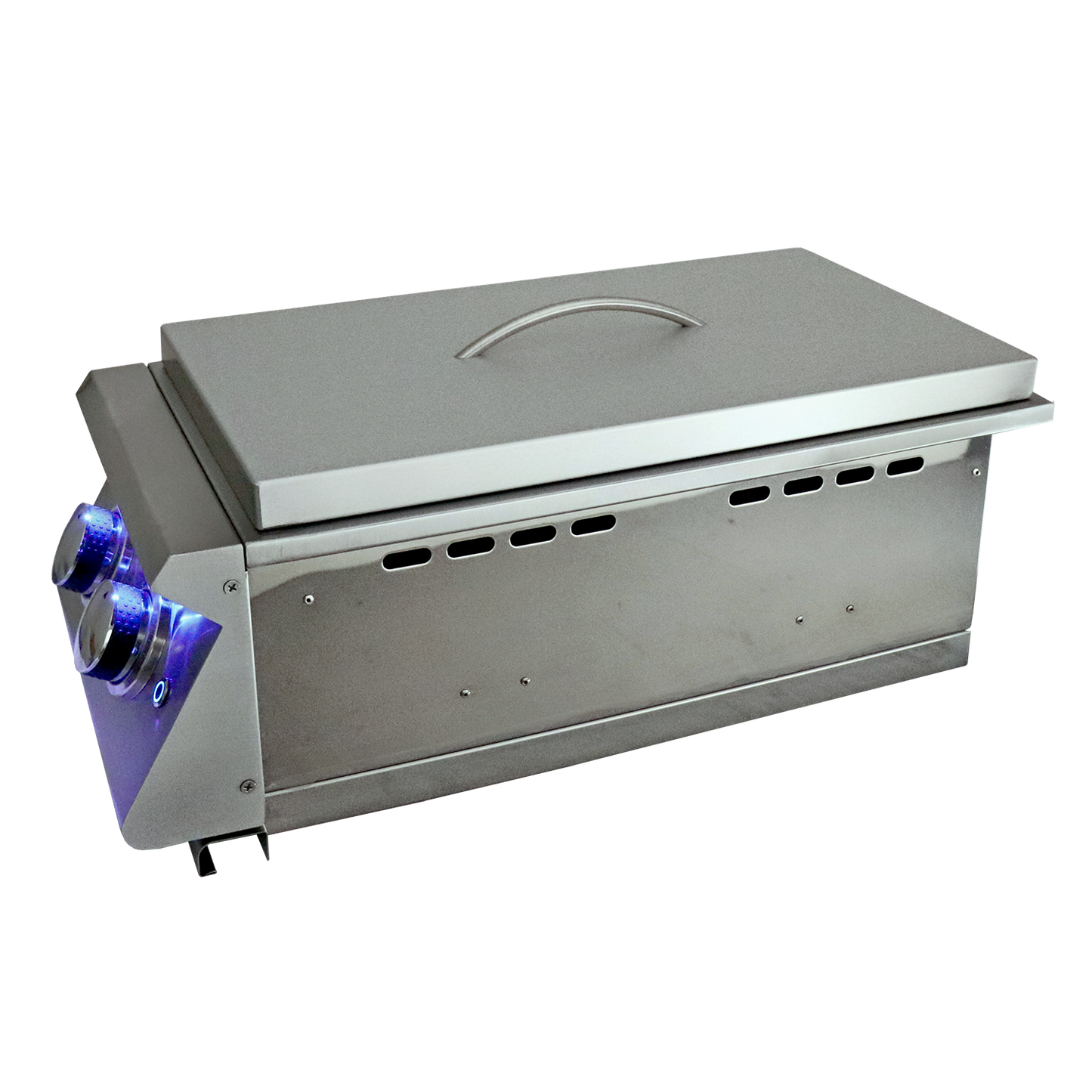 RCS Premier Double Side Burner-Slide-in W/Blue LED - RJCSSBL LP