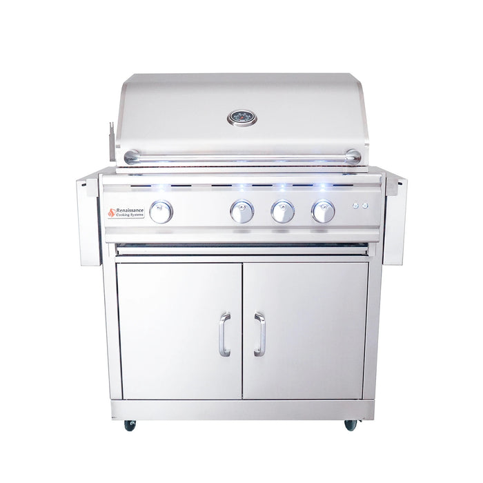 RCS 30" Cutlass Pro Freestanding Grill - RON30A CK