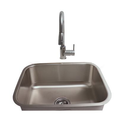 RCS Stainless Undermount Sink & Faucet - RSNK2