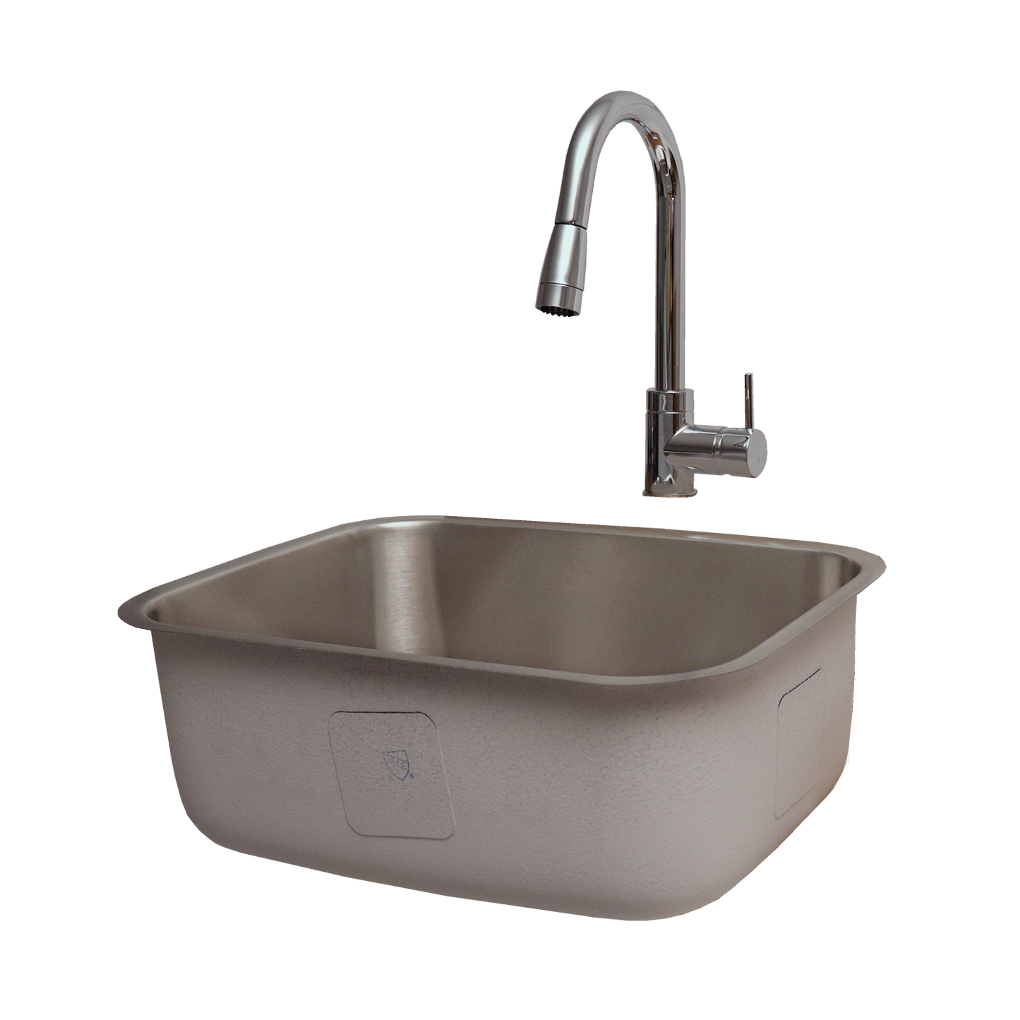 RCS Stainless Undermount Sink & Faucet - RSNK2