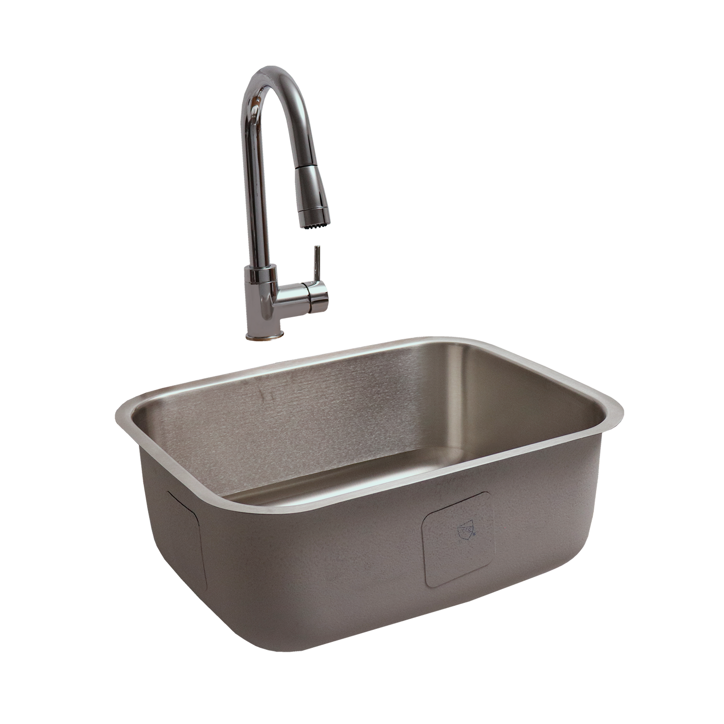 RCS Stainless Undermount Sink & Faucet - RSNK2