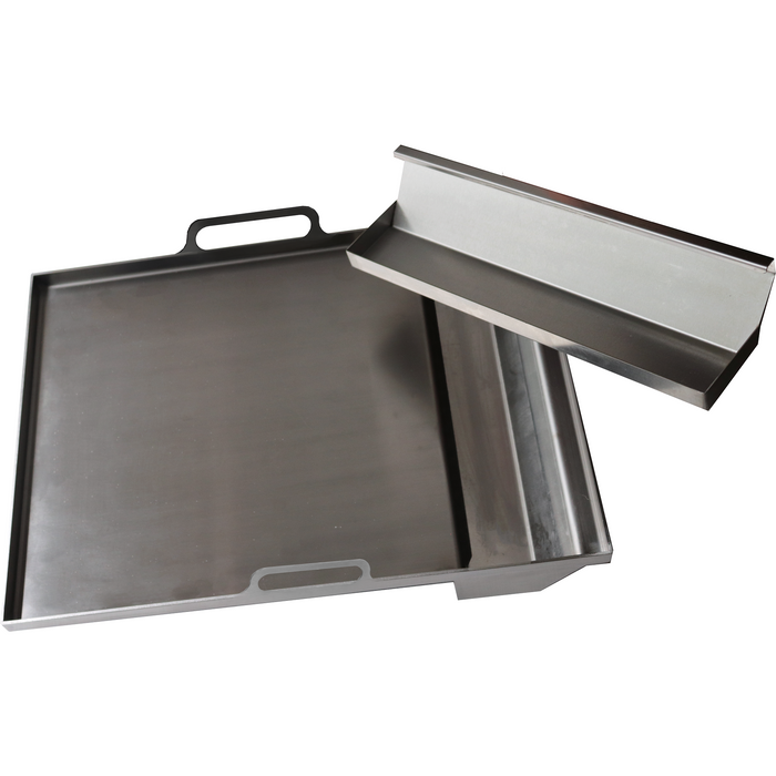 RCS Dual Plate Stainless Steel and Cast Iron Griddle - RSSG3