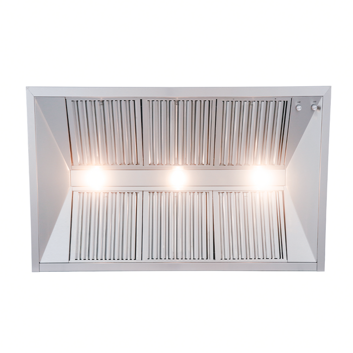 RCS 48" 304 Stainless Steel Vent Hood - RVH48