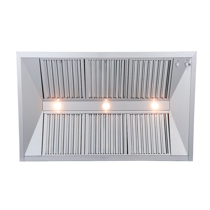 RCS 48" 304 Stainless Steel Vent Hood - RVH48