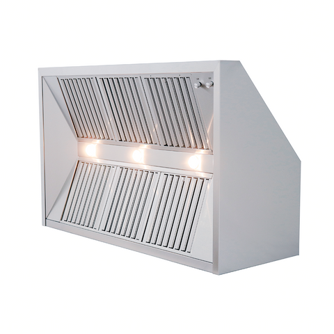 Image of RCS 48" 304 Stainless Steel Vent Hood - RVH48