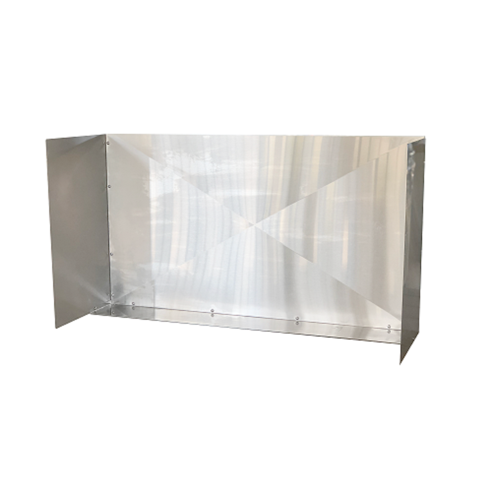 RCS 48" Stainless Large Wind Guard - RWGL