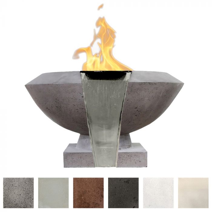 Prism Hardscapes - Toscana Fire Water Bowl - Match Lit - PH-442-FWB