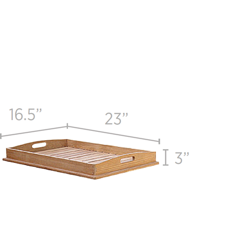 Image of Royal Teak Collection Table Tray - TRTB