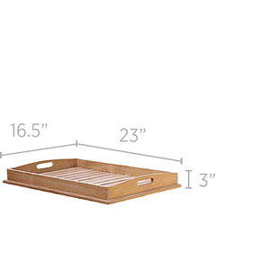 Royal Teak Collection Table Tray - TRTB