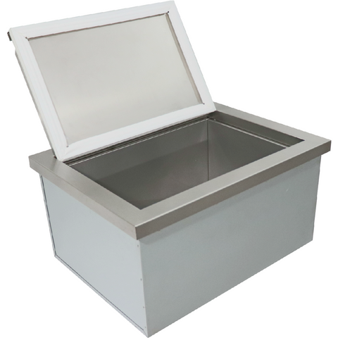 RCS Valiant Stainless Steel Steel Drop-In Cooler Ice Container w/removable lid - VIC2