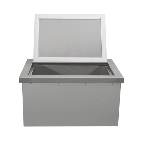 RCS Valiant Stainless Steel Steel Drop-In Cooler Ice Container w/removable lid - VIC2