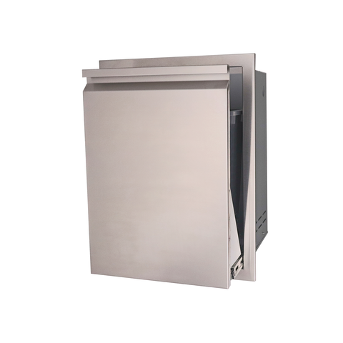 Image of RCS Valiant Stainless Trash Drawer-Fully Enclosed - VTD1