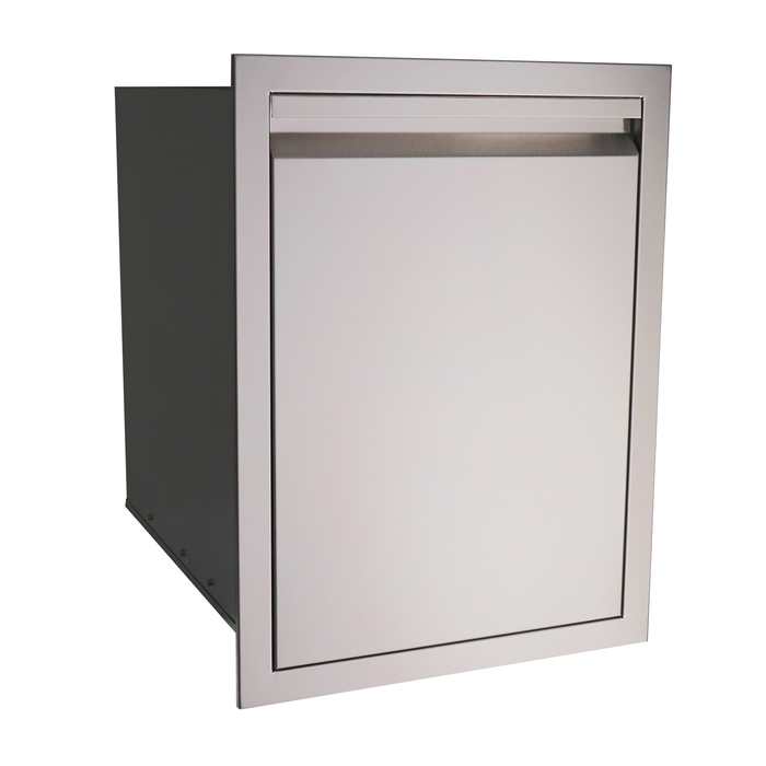 RCS Valiant Stainless Double Trash Drawer-Fully Enclosed - VTD2