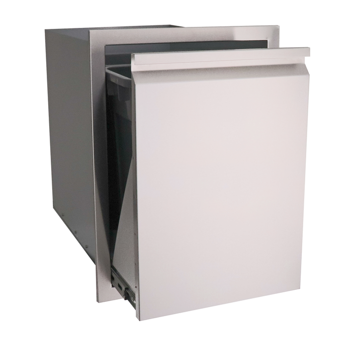 RCS Valiant Stainless Double Trash Drawer-Fully Enclosed - VTD2