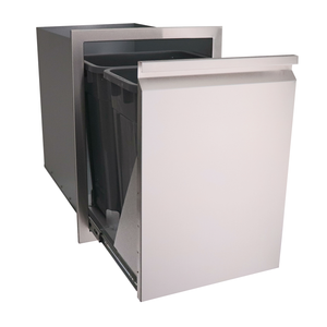 RCS Valiant Stainless Double Trash Drawer-Fully Enclosed - VTD2