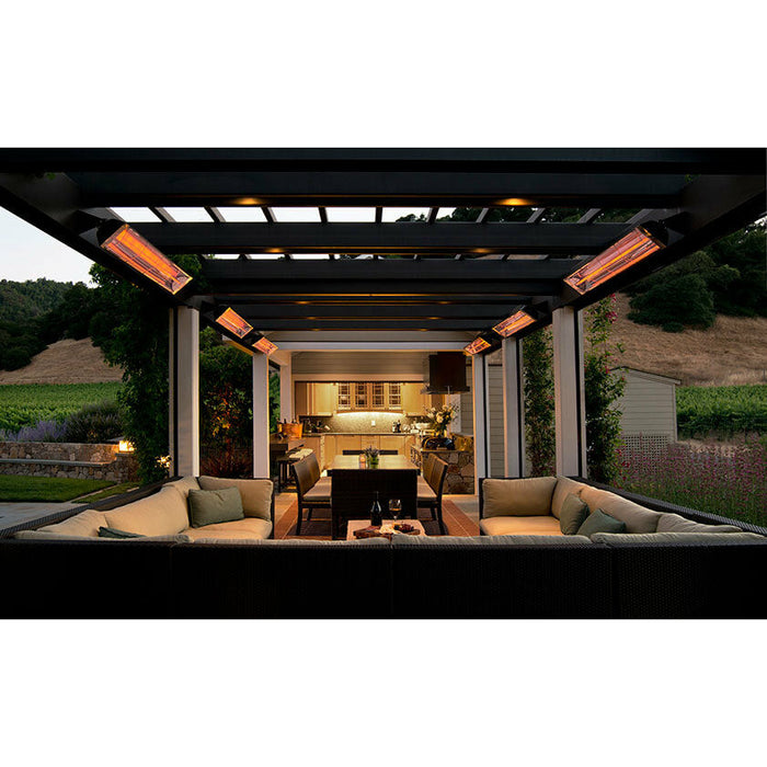 Infratech W-Series 39-Inch 2500W Single Element Electric Infrared Patio Heater - 240V - W2524 - 21-1080