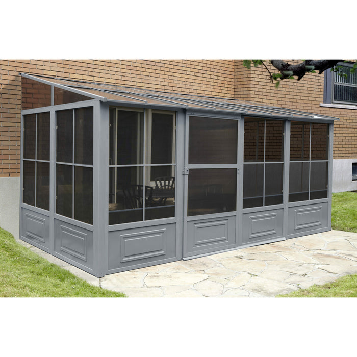 Gazebo Penguin Florence Add-A-Room 8 Ft. x 16 Ft. in Slate - W1608-32