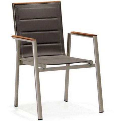 Image of Higold Geneva Dining Arm Chair - Champagne - HGA-20311126