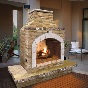 Cal Flame Outdoor Fireplace - FRP-909-3