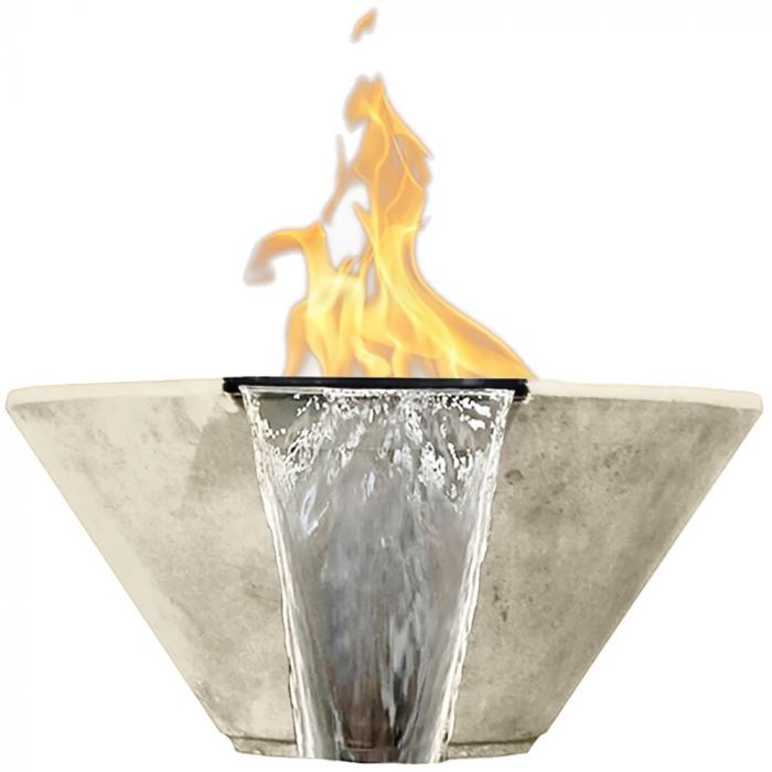 Prism Hardscapes - Verona Fire Water Bowl - Match Lit Natural Gas  - PH-443-FWB