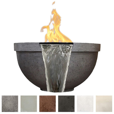 Image of Prism Hardscapes - Sorrento Fire Water Bowl - Match Lit  - PH-444