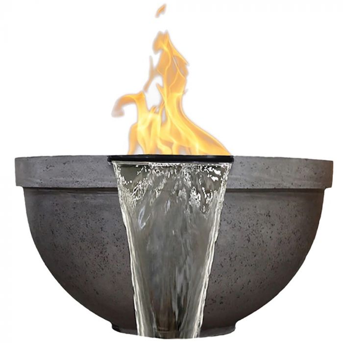 Prism Hardscapes - Sorrento Fire Water Bowl - Match Lit  - PH-444