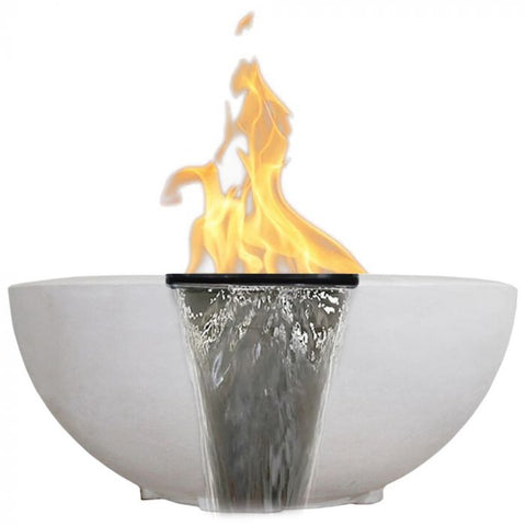 Image of Prism Hardscapes - Moderno 2 Fire Water Bowl - Match Lit