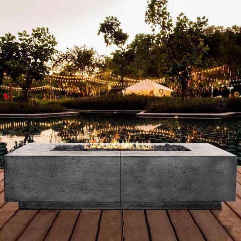 Image of Prism Hardscapes - Largo 96 - Fire Table
